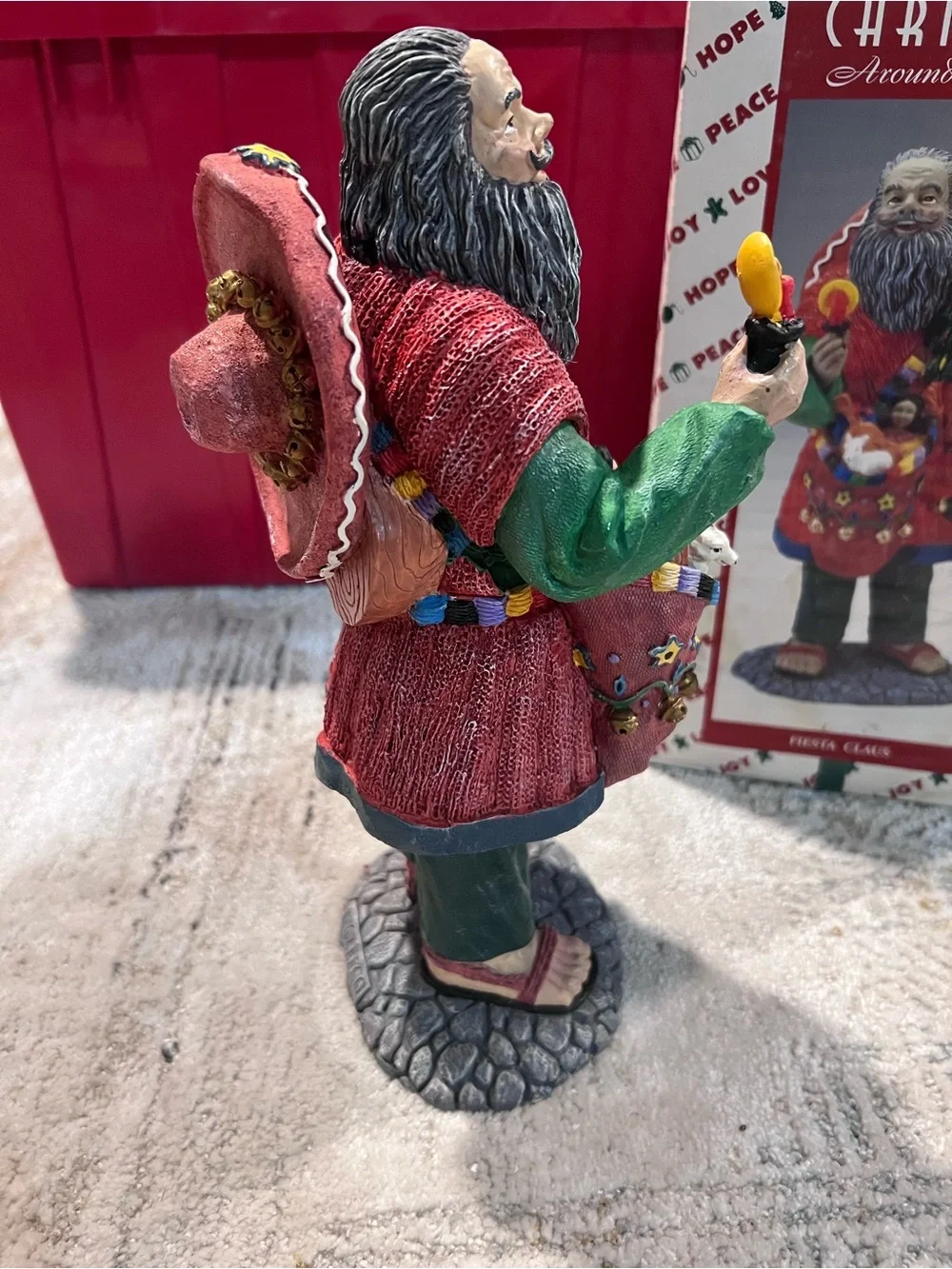 Vintage 1997 Fiesta Claus by House of Lloyd 11” figure z99